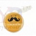 OkaeYa Funky Trendy Earphone Smile Yellow Pouch